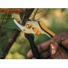 FISKARS 1057163 - Лозарска ножица с разминаващи се остриета "Solid Metal P331", Диаметър на рязане: до Ф20 mm
